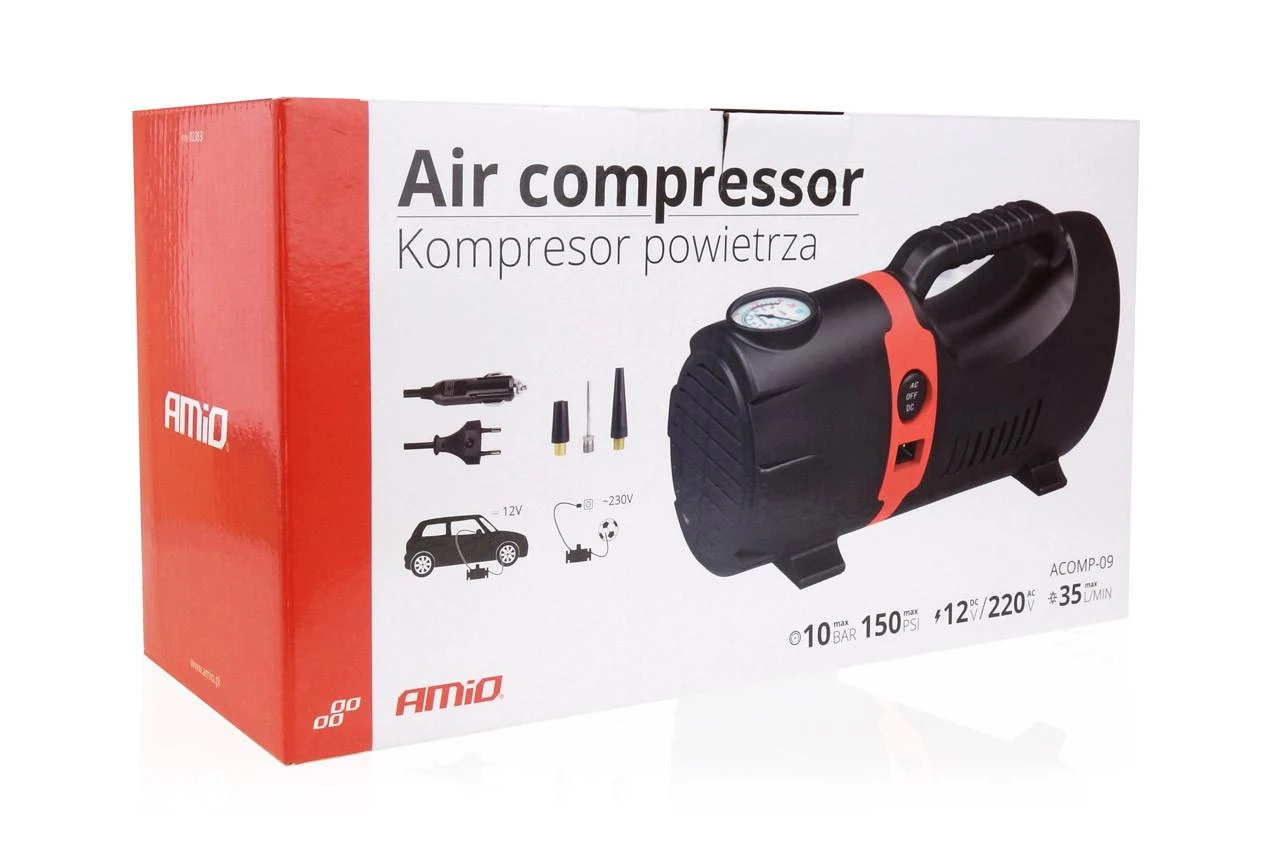Amio Automobilinis oro kompresorius 12V | 230V Acomp-09