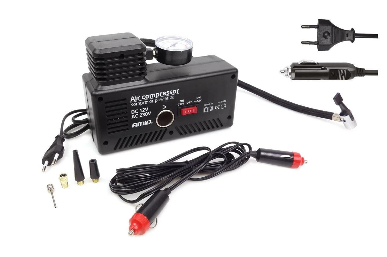 Amio Automobilinis kompresorius 12V | 230V Eletrinė pompa