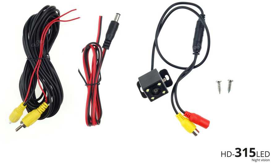 Amio Automobilio galinė kamera HD-315-LED "Night Vision"