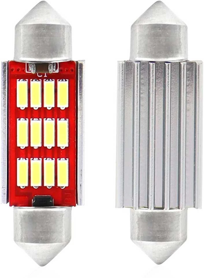 Amio LED lemputės C5W C10W 36mm 12V-24V