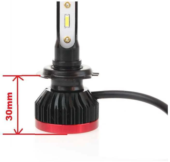 Amio LED BF lemputės H7 komplektas 2vnt. +400%
