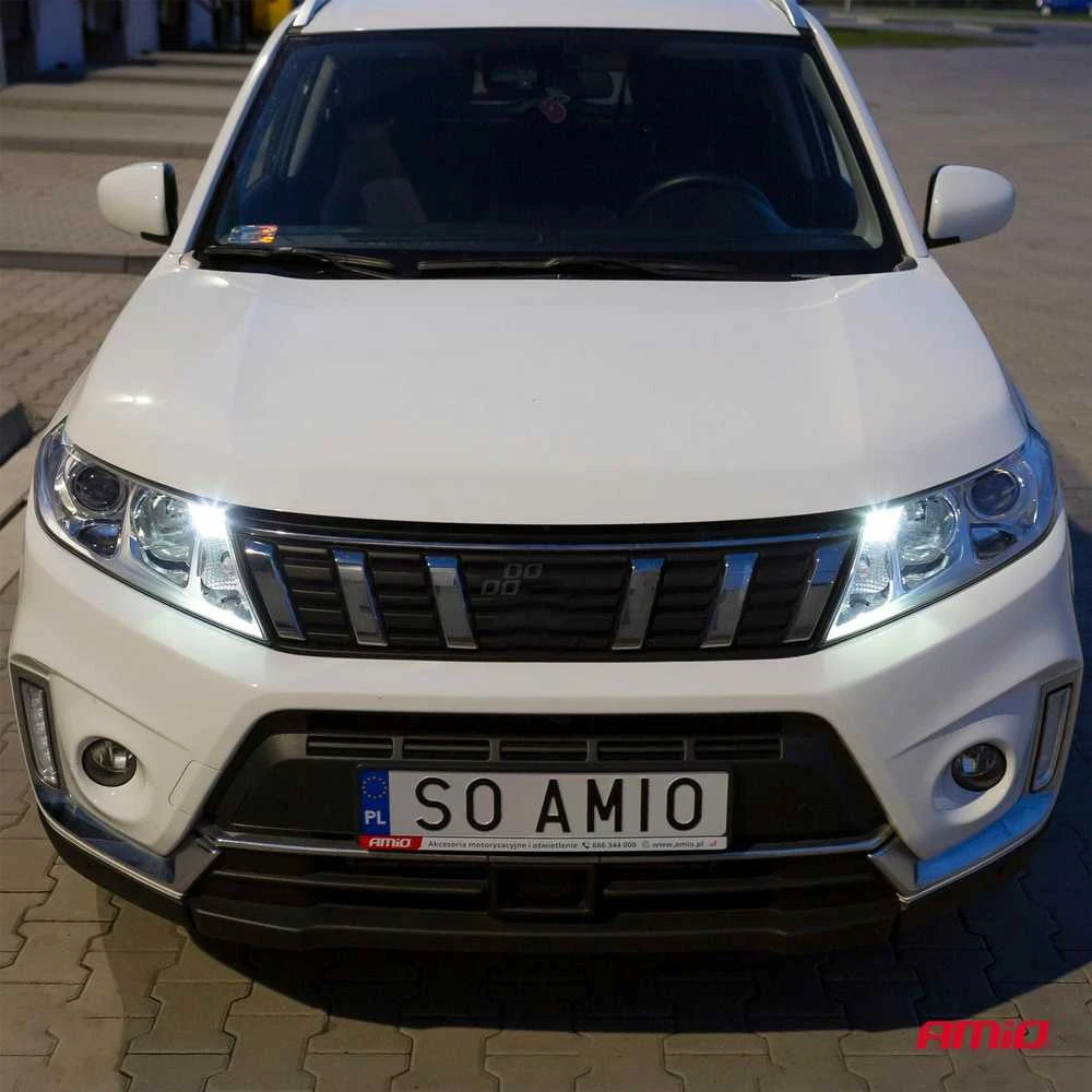 Amio LED lemputė w5w T10 CANBUS 5SMD 5730 Balta spalva