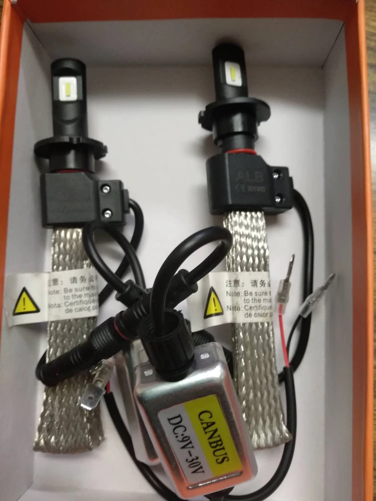 Amio LED lemputės H7 6000K 40W