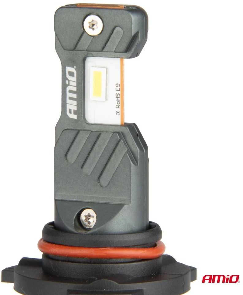 Amio LED lemputės Hybrid series HB3 HIR1 H10 9005 6000K Canbus 60W