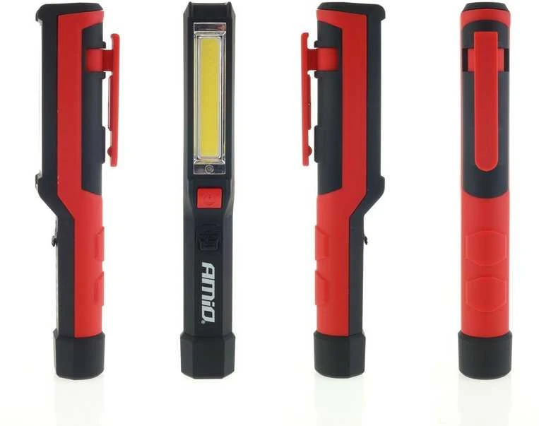 Amio LED serviso lempa žibintas 150lm 168mm su įkraunama baterija