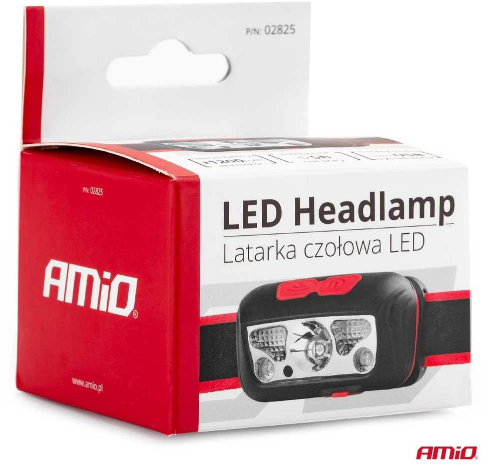 Amio LED žibintuvėlis ant galvos LH03