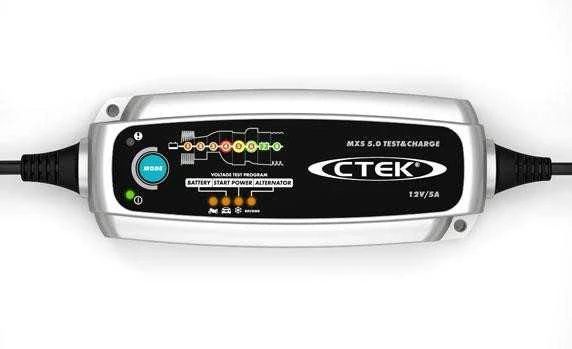 Akumuliatorių baterijų įkroviklis CTEK MXS 5.0 Test & Charge