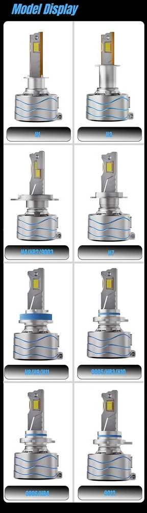 Autoreka LED H4 lemputės 2vnt. 300W super light CANBUS 65000Lm