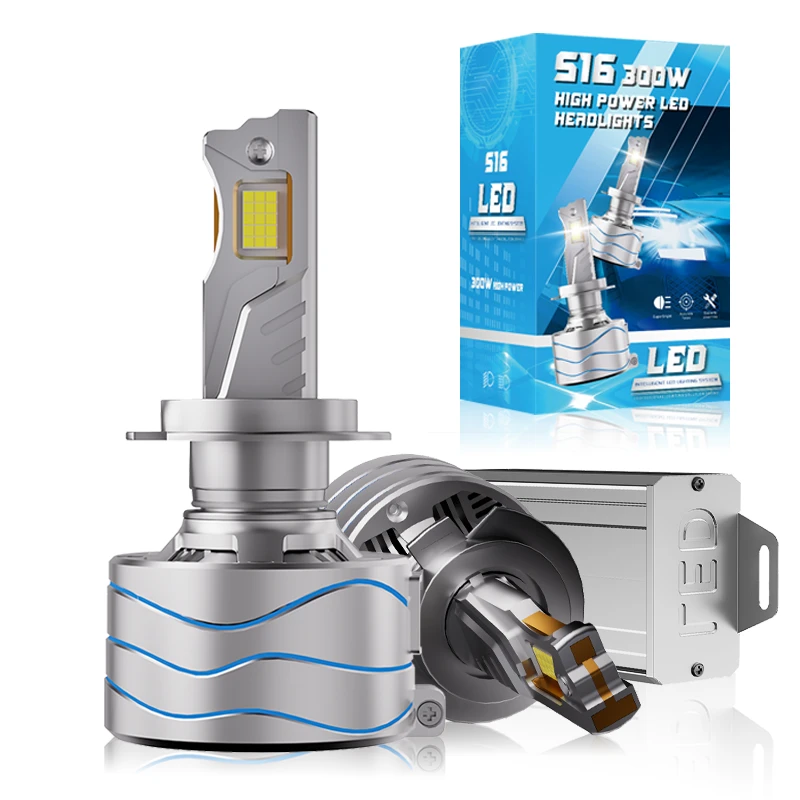 Autoreka LED HIR2 lemputės 2vnt. 300W super light CANBUS 65000Lm
