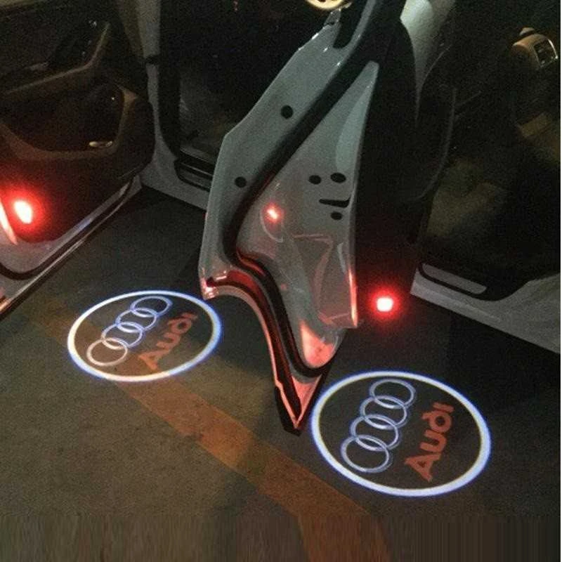 Durelių apšvietimas su AUDI logotipu M10101 2vnt