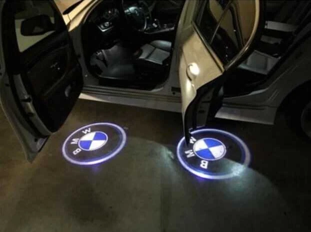 Durelių apšvietimas su BMW logotipu M10502