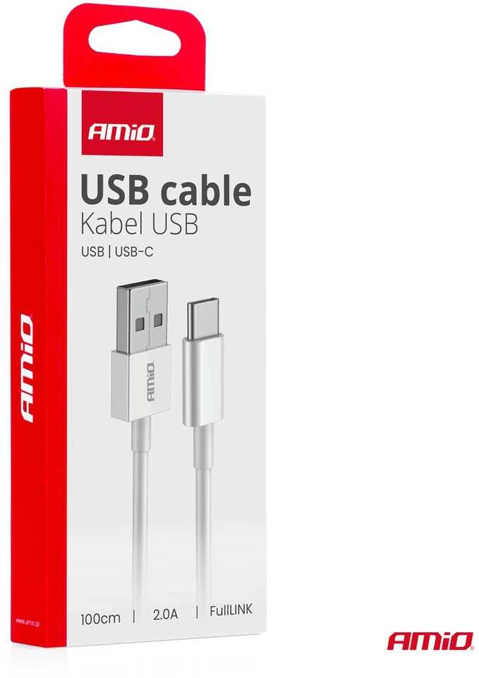 Einparts USB-C telefono kabelis, C tipo
