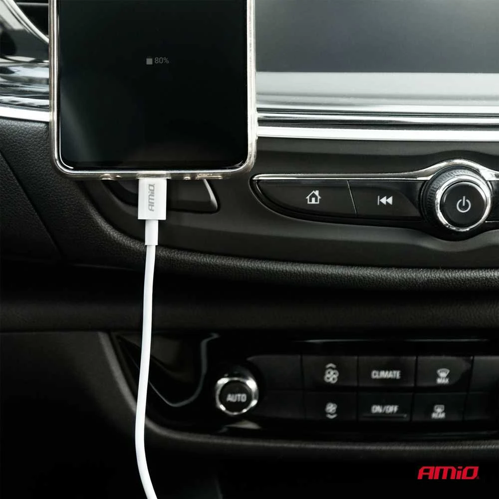 Einparts USB-C telefono kabelis, C tipo