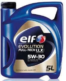 ELF Alyva 5W30 EVOLUTION FULLTECH LLX 5L