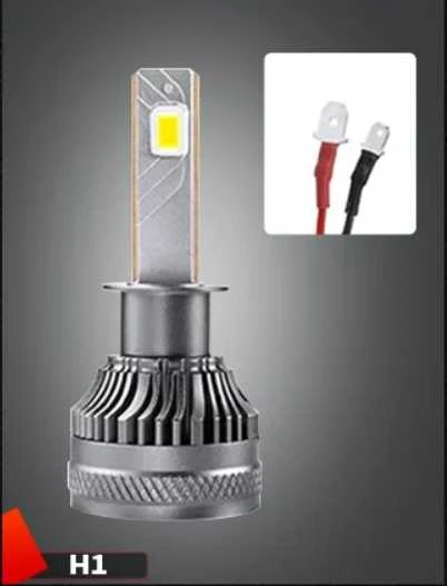 Haizg LED H1 lemputės 2vnt. +500% Super light CANBUS