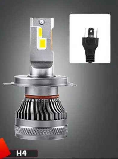 Haizg LED H4 lemputės 2vnt. +500% Super light CANBUS