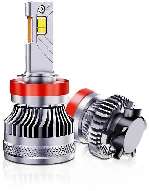 LED HB3 lemputės 2vnt. +500% super light CANBUS 9005