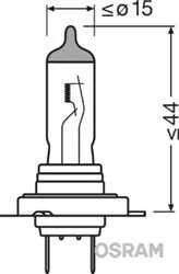 Halogeninė lemputė H7 24V OSRAM 70W I 64215