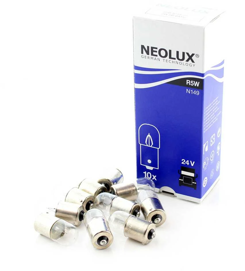 Halogeninė lemputė R5W 24V | Neolux
