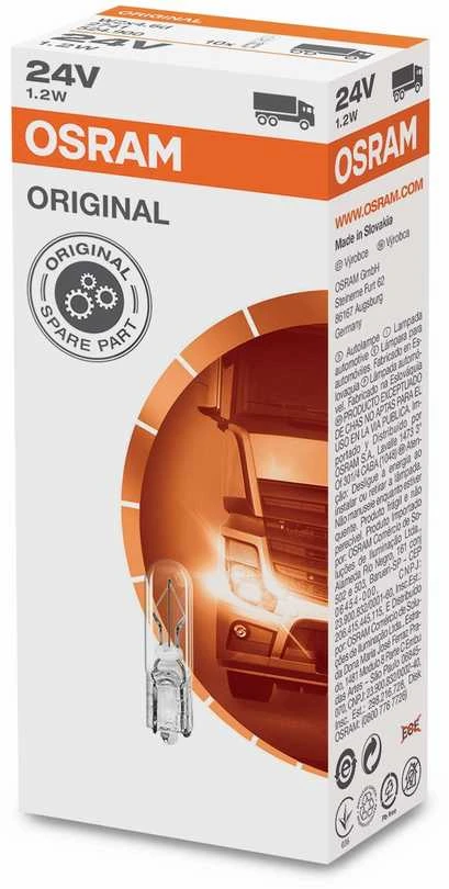 Halogeninė lemputė w1,2w 24V W2x4,6d I OSRAM