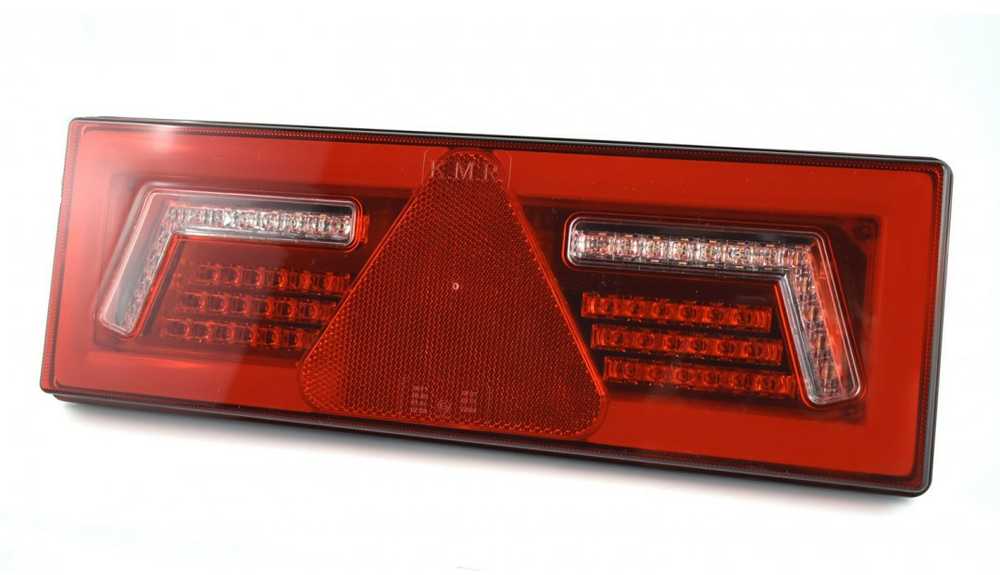 Kamar Galinis žibintas 96 LED 12/24V su laidu Kairė