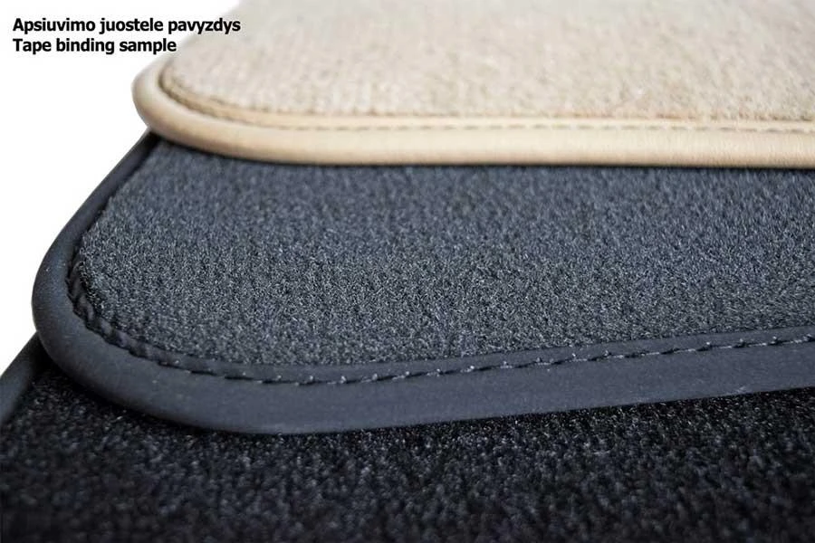 Kilimėliai ARS Renault GAMA T High Sleeper automatic 2016+ 3p - Dangos tipas 1053 - pilka /apsiūta siūlais