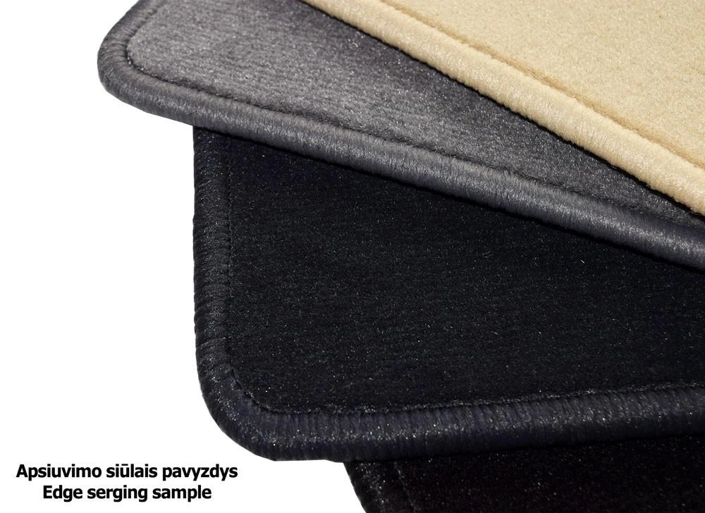 Kilimėliai ARS Volvo FH manual /2013+ -3p - Dangos tipas 1053 - pilka /apsiūta siūlais