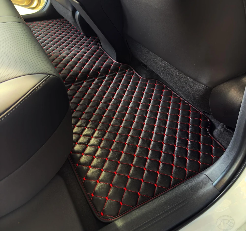 Kilimėliai QuiltyMats ACURA RSX 2001-2006 Juodas-red /16-16