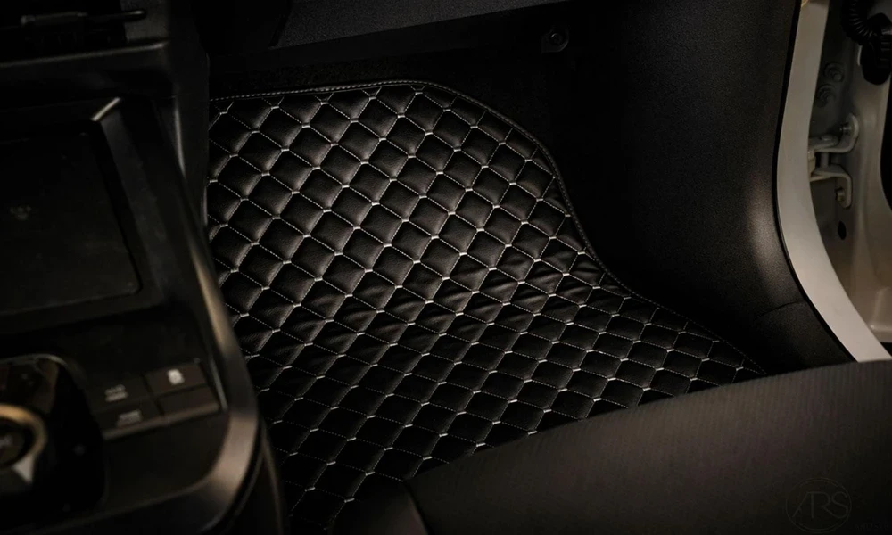 Kilimėliai QuiltyMats CUPRA TERRAMAR 2024+ (4 vnt.), Juodas-Gray /13-14