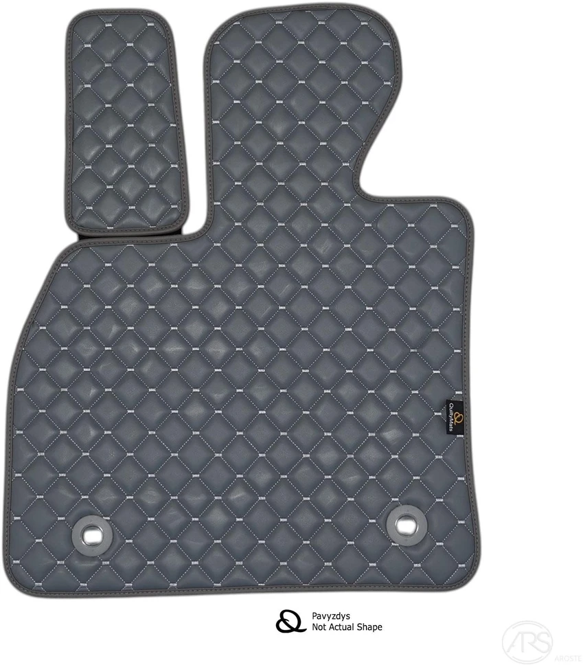 Kilimėliai QuiltyMats HONDA CIVIC 2006-2011 (4 durų, sedanas) (4 vnt.), D.Gray-Gray /33-16