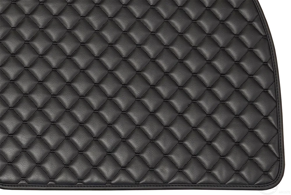 Kilimėliai QuiltyMats HONDA RIDGELINE 2005-2014 (4 vnt.), Juodas-Juodas /11-16