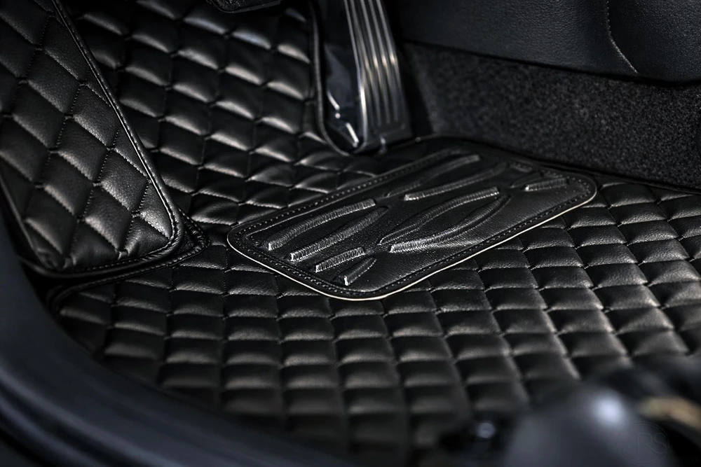 Kilimėliai QuiltyMats MINI COOPER 2001-2006 (R50/R53) (4 vnt.), Juodas-Juodas /11-14