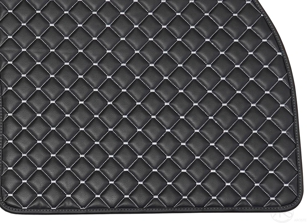 Kilimėliai QuiltyMats SEAT LEON 2020+ (Hibridas) (4 vnt.), Juodas-Gray /13-14