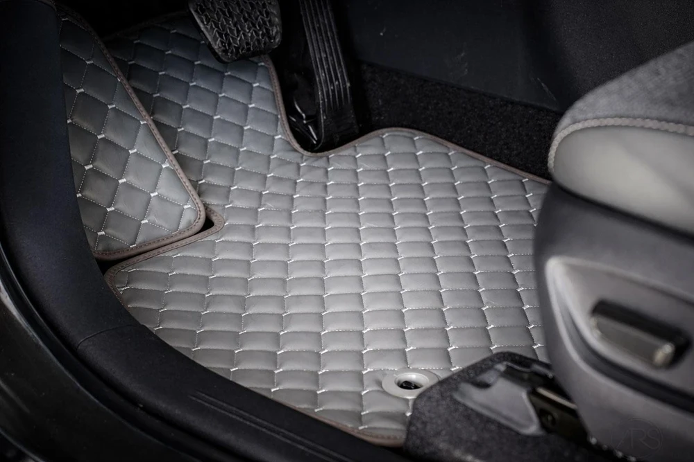 Kilimėliai QuiltyMats VOLVO XC90 2015+ (4 vnt.), D.Gray-Gray /33-14