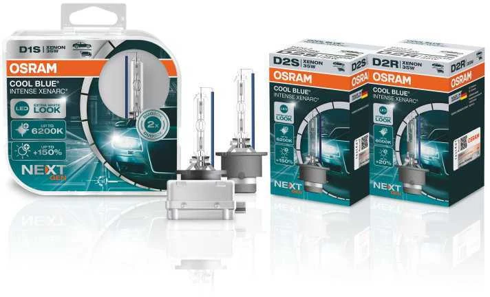 Ksenoninė lemputė Osram D1S Cool mėlynas Intense (NEXT GEN) +150%
