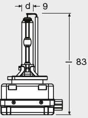Ksenoninė lemputė Osram D3S | 66340CLC Classic
