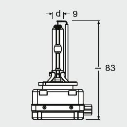 Ksenoninė lemputė Osram D3S | 66340CLC Classic
