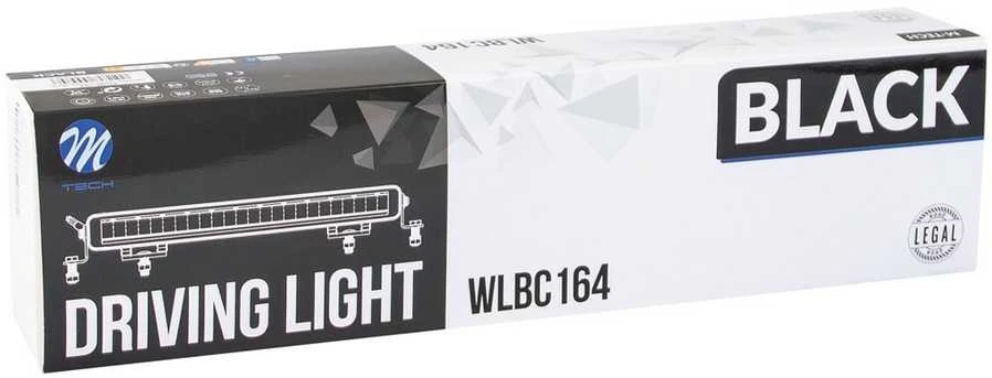 LED Bar žibintas M-TECH Juodas SERIES 18x5W 12-48V 90W 21,1", Dynamic position light