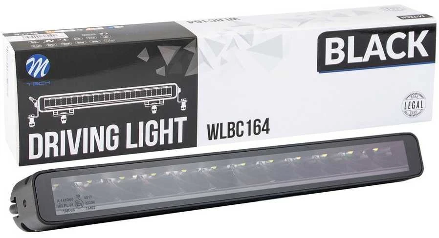 LED Bar žibintas M-TECH Juodas SERIES 18x5W 12-48V 90W 21,1", Dynamic position light