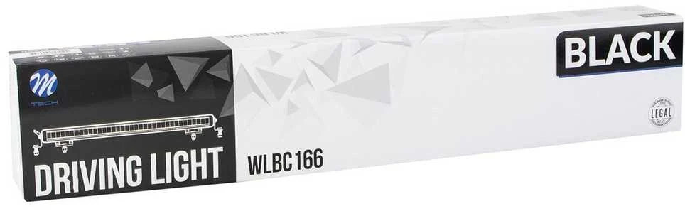 LED Bar žibintas M-TECH Juodas SERIES 18x5W 12-48V 90W 21,1", Dynamic position light