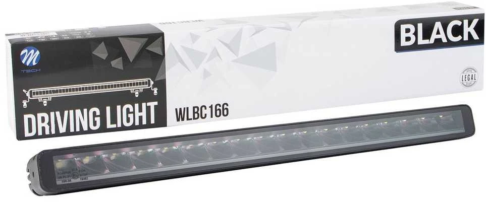 LED Bar žibintas M-TECH Juodas SERIES 18x5W 12-48V 90W 21,1", Dynamic position light