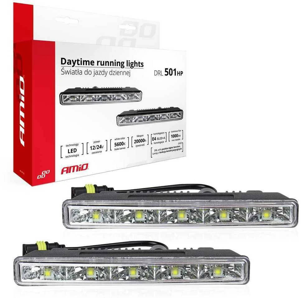 LED dienos šviesos žibintai Amio 501 HP