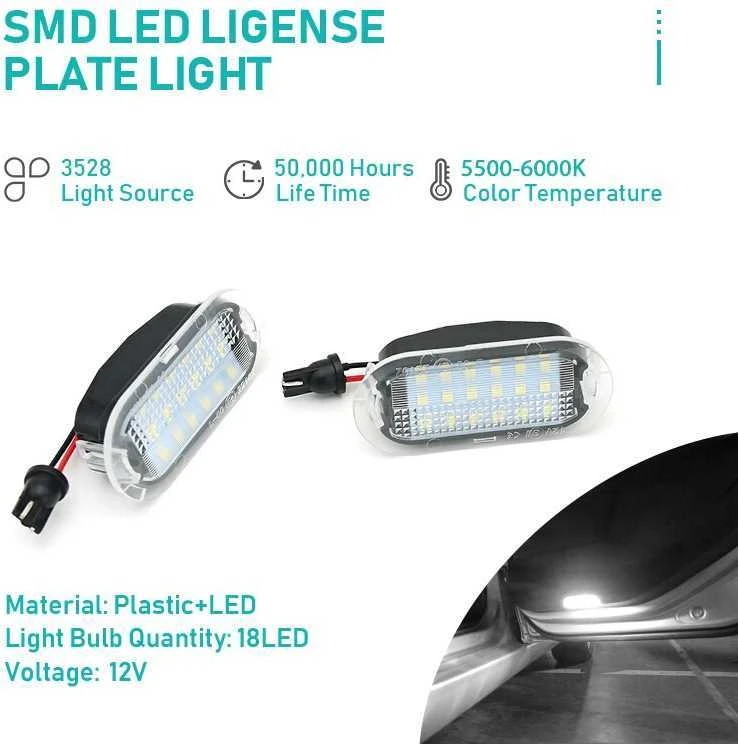 LED durų apšvietimas VW GOLF4 I Skoda Octavia