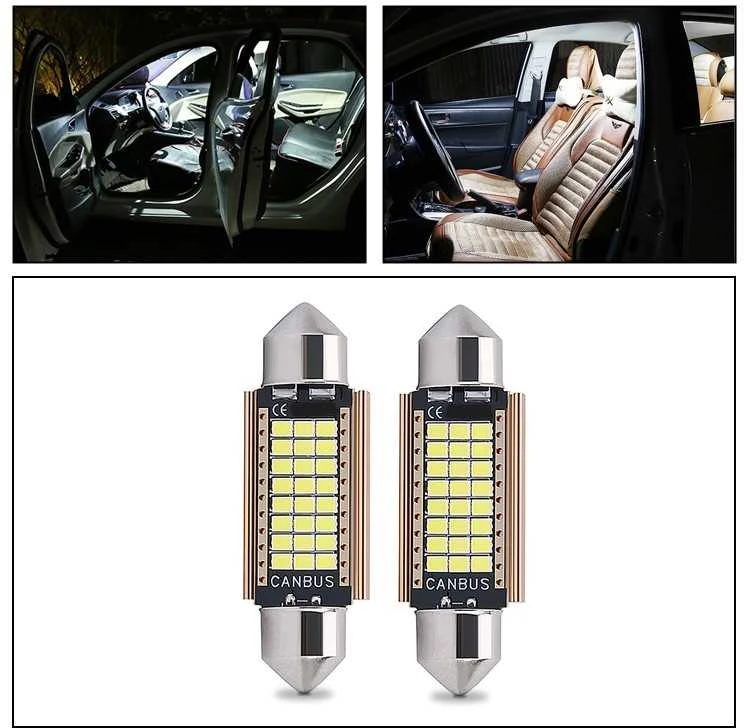 LED lemputė C5W 36mm 12V Canbus RC5W36