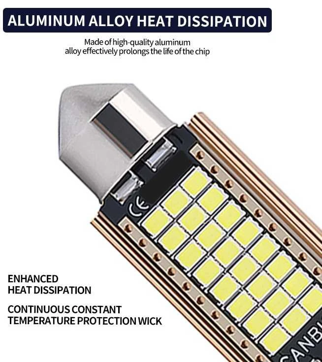 LED lemputė C5W 36mm 12V Canbus RC5W36
