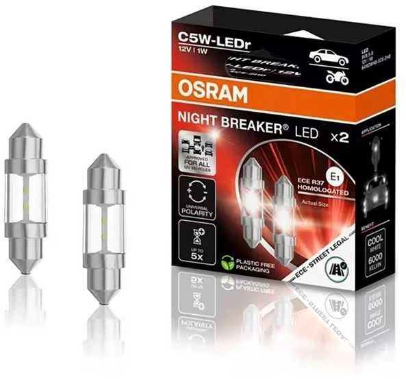 LED lemputė OSRAM 6418DWNB-ECE-2HB C5W 36mm Legalios