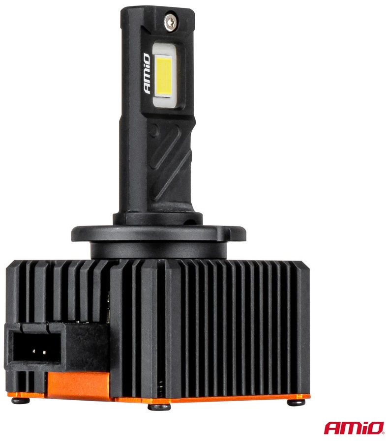 LED lemputės D1S / D1R AMiO XD PRO 12V/24V 110W 11132lm 6500K (2 vnt., Full Canbus dekoderis)