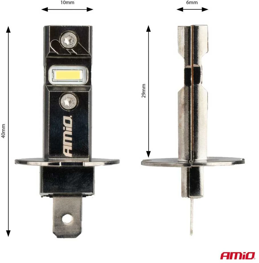 LED lemputės Hybrid series H3 6000K Canbus 60W AMIO-04113