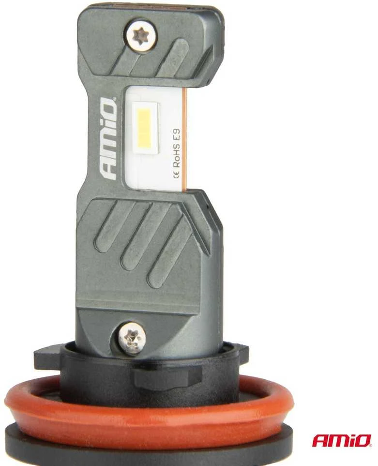 LED lemputės Hybrid series H8/H9/H11/H16 6000K Canbus 60W AMIO-04116