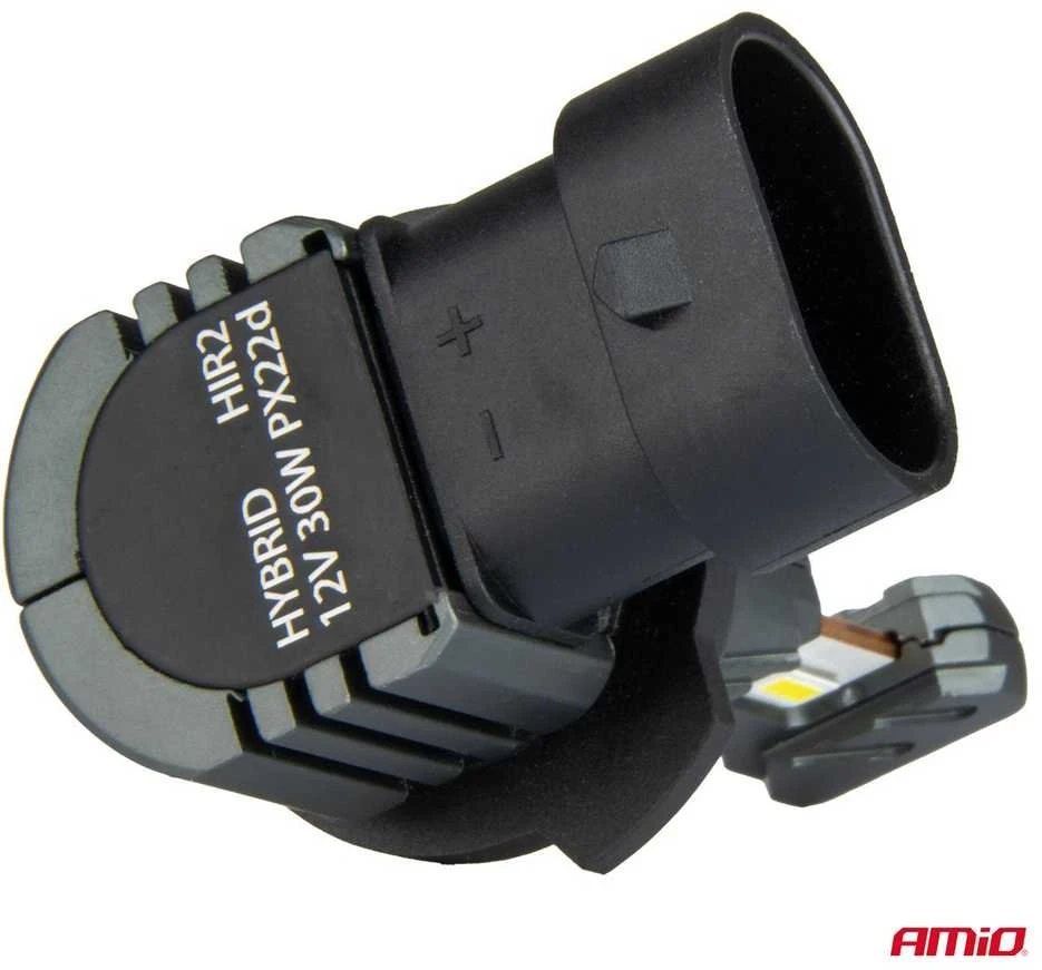 LED lemputės Hybrid series HIR2 6000K Canbus 60W AMIO-04119 I 9012